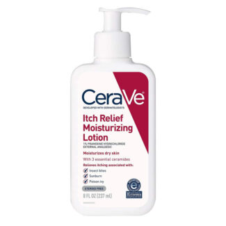 لوسیون مرطوب‌کننده ضد خارش سراوی مدل CeraVe Itch Relief Moisturizing Lotion حجم 237 میلی لیتر