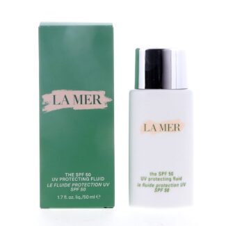 کرم ضد آفتاب فلوئید لامر SPF 50  La Merمحافظت کامل در برابر اشعه UV مناسب انواع پوست حجم 50 میلی لیتر