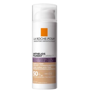 ضدآفتاب رنگی ضد لک لاروش پوزای مدل آنتلیوس پیگمنت کورکت SPF 50 مناسب انواع پوست حجم 50 میلی لیتر