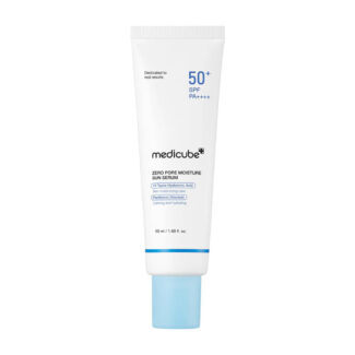 سرم ضد آفتاب آبرسان Zero Pore مدیکیوب SPF50 مناسب پوست های چرب و مختلط حجم 50 میلی لیتر