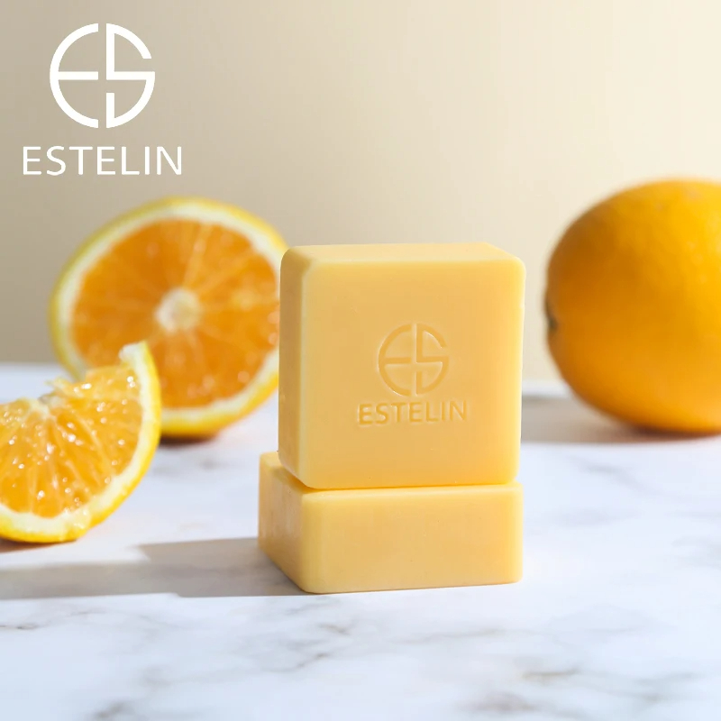 صابون-ویتامین-سی-و-زردچوبه-استلین-100-گرم-Estelin-Vitamin-C-Turmeric-Brightening-Soap-2