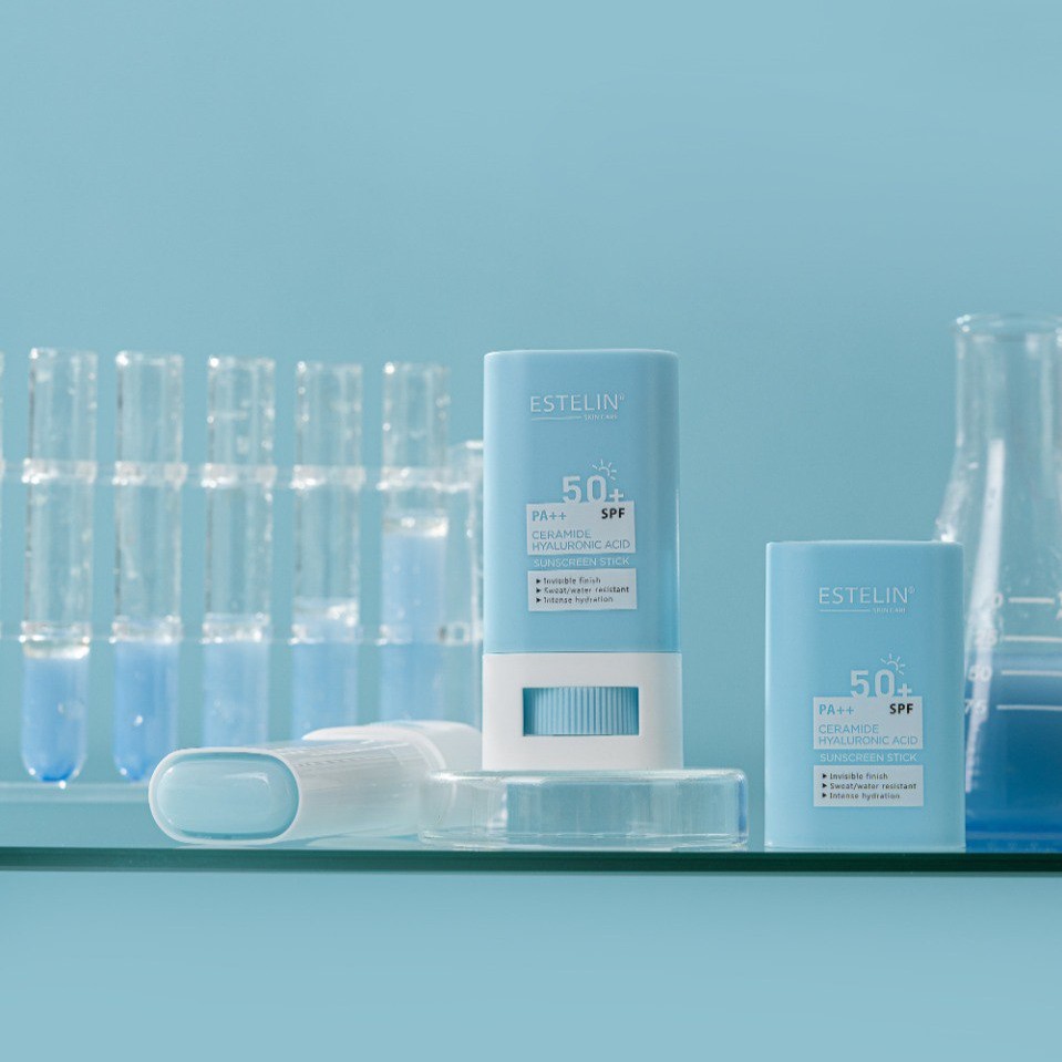 ضد-آفتاب-استیکی-استلین-با-هیالورونیک-اسید-و-سرامید-حجم-20گرم-Estelin-Hyaluronic-Acid-Ceramide-Sunscreen-Stick-SPF50-PA-7