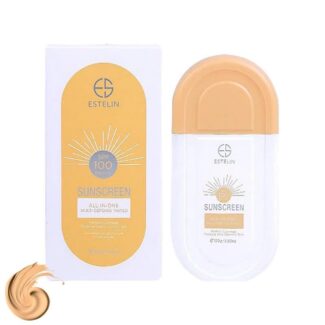 کرم ضد آفتاب رنگی استیلن مدل All‑in‑One حجم 100ml با SPF 100