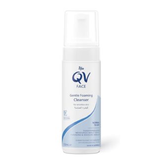 فوم شستشو صورت کیووی مدل Gentle cleanser حجم 150 میلی لیتر