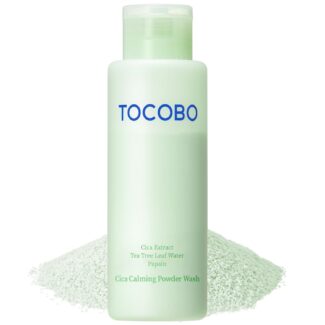 پودر شستشوی صورت تسکین دهنده سیکا توکوبو TOCOBO Cica Calming Powder Wash  پاکسازی ملایم پوست حساس وزن 50 گرم