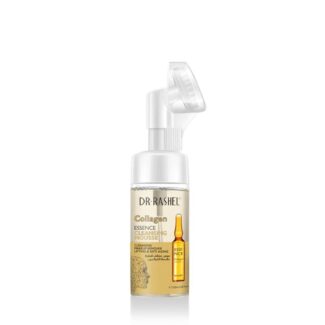 فوم شستشوی ضد چروک صورت کلاژن دکتر راشل مدل Collagen Essence Cleansing Mousse با برس سیلیکونی