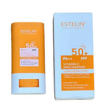 ضدآفتاب استیکی ویتامین C استیلن SPF50 محافظت قوی و روشن‌کننده پوست