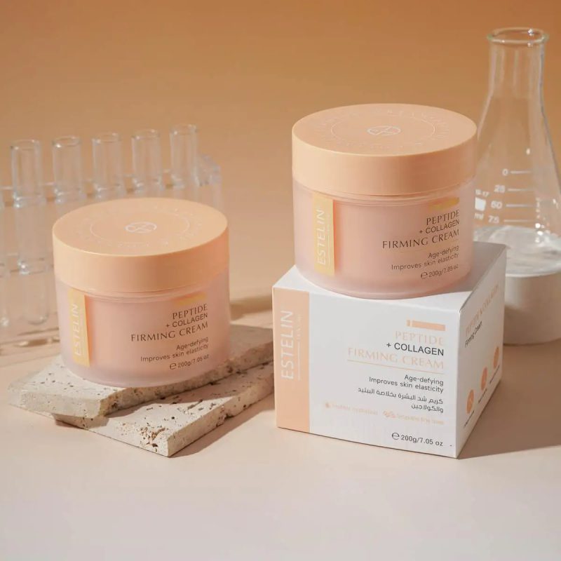 کرم-کلاژن-و-پپتاید-استلین-200-گرم-Estelin-Peptide-Collagen-Firming-Cream-1-800x800-1