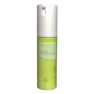 کرم ضد آفتاب بی رنگ صورت و بدن استیلن SPF 50 مدل ALOE VERA محافظ UVA و UVB مناسب برای انواع پوست حجم 60 میلی لیتر