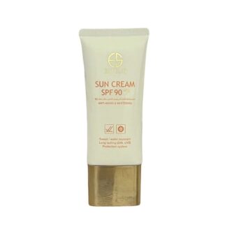 کرم ضد آفتاب بدون رنگ استیلن SPF 90 مدل anti agin ‌مناسب انواع پوست‌ حجم 60 میلی‌لیتر