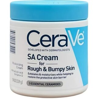کرم مرطوب کننده سراوی CeraVe SA Cream for Rough & Bumpy Skin مناسب پوست چرب حجم ۵۳۹ میلی‌لیتر