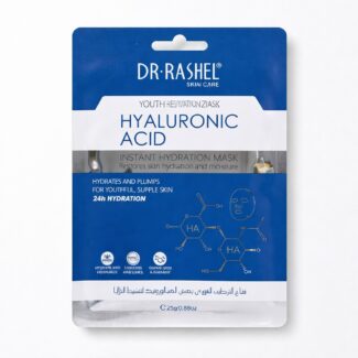 ماسک ورقه ای جوانساز پوست دکتر راشل مدل Hyaluronic Acid مناسب برای انواع پوست