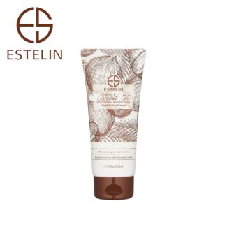 کرم دست و پا نارگیل و ویتامین E استلین ESTELIN Coconut Oil Hand & Foot Cream حجم 100 گرم