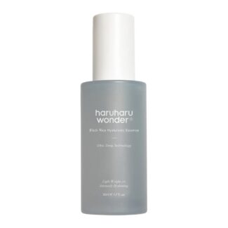 اسنس آبرسان عمیق برنج سیاه هارو هارو Haruharu Wonder Black Rice Hyaluronic Essence مناسب برای انواع پوست حجم 50 میلی لیتر