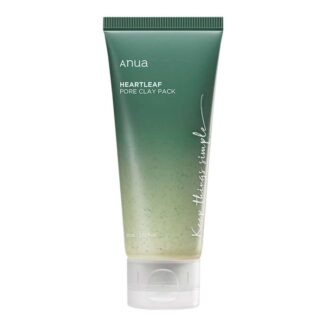 ماسک کوچک کننده و پاکسازی منافذ خاک رس آنوا Anua Heartleaf Pore Clay Packمناسب انواع پوست بخصوص پوست های چرب و مستعد جوش و آکنه حجم 100 میلی لیتر