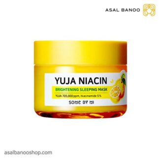 ماسک خواب روشن کننده یوجا نیاسین سام بای می Some By Mi Yuja Niacin Brightening Sleeping Mask با حجم 60 گرم