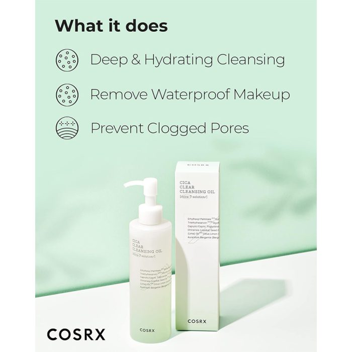 روغن-پاک-کننده-سیکا-کوزارکس-COSRX-Pure-Fit-Cica-Clear-Cleansing-Oil-200ml-3-700x700-1