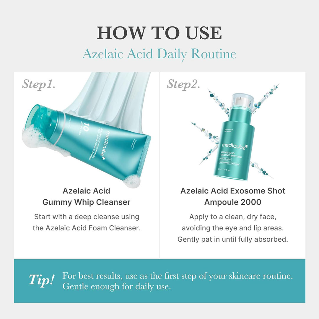 سرم-آزلائیک-اسید-اگزوزوم-شات-2000-مدیکوب-Medicube-Azelaic-Acid-Exosome-Shot-2000-4