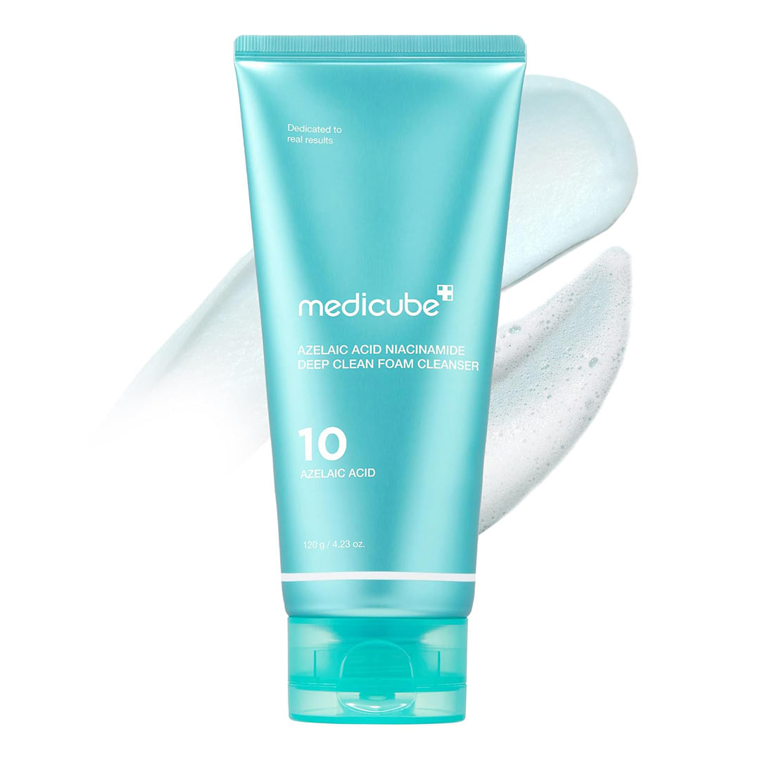 فوم-شستشوی-آزلائیک-اسید-و-نیاسینامید-مدی-کیوب-Medicube-Azelaic-Acid-Niacinamide-Deep-Clean-Foam-Cleanser