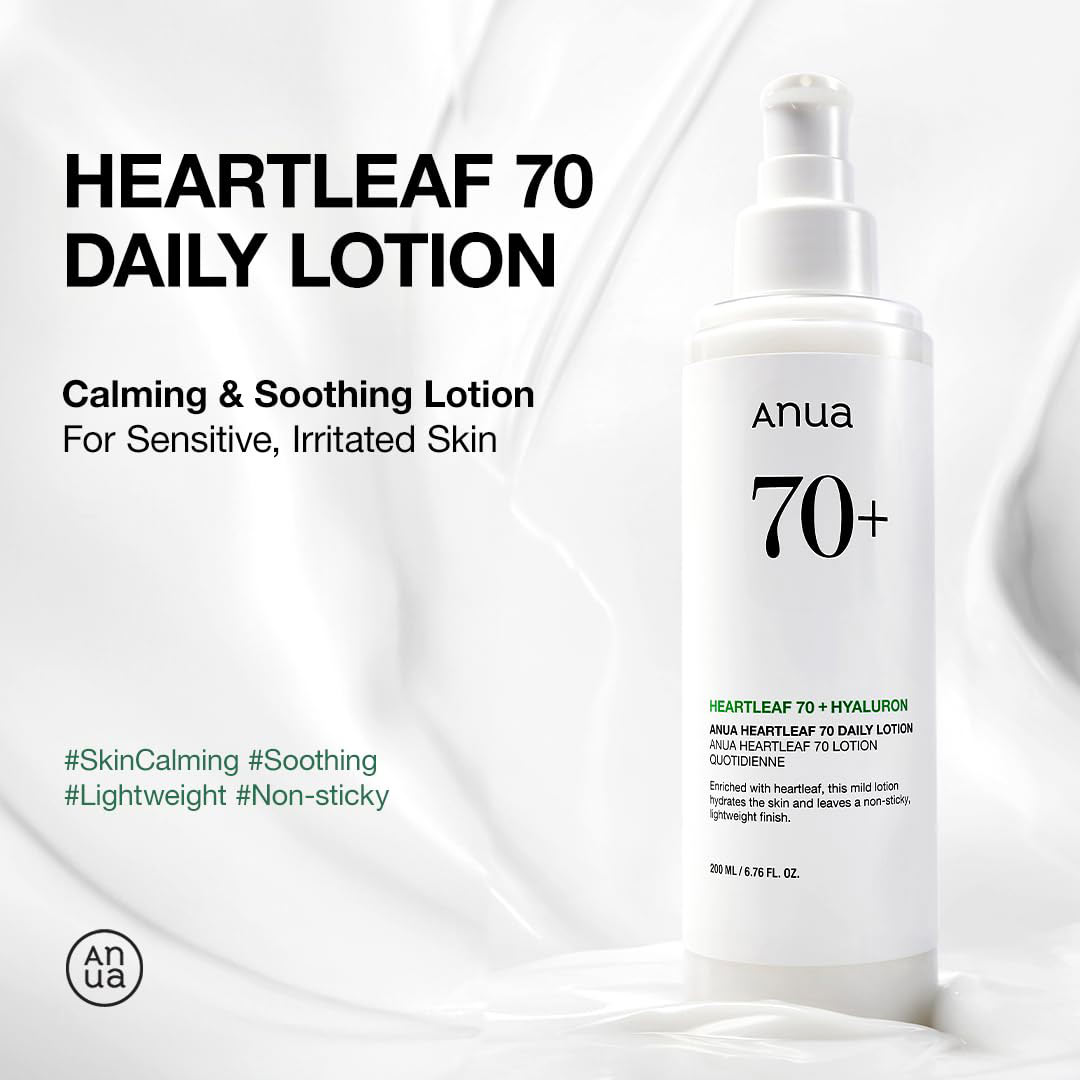 لوسیون-آبرسان-و-تسکین-دهنده-آنوا-ANUA-Heartleaf-70-Daily-Relief-Lotion-9