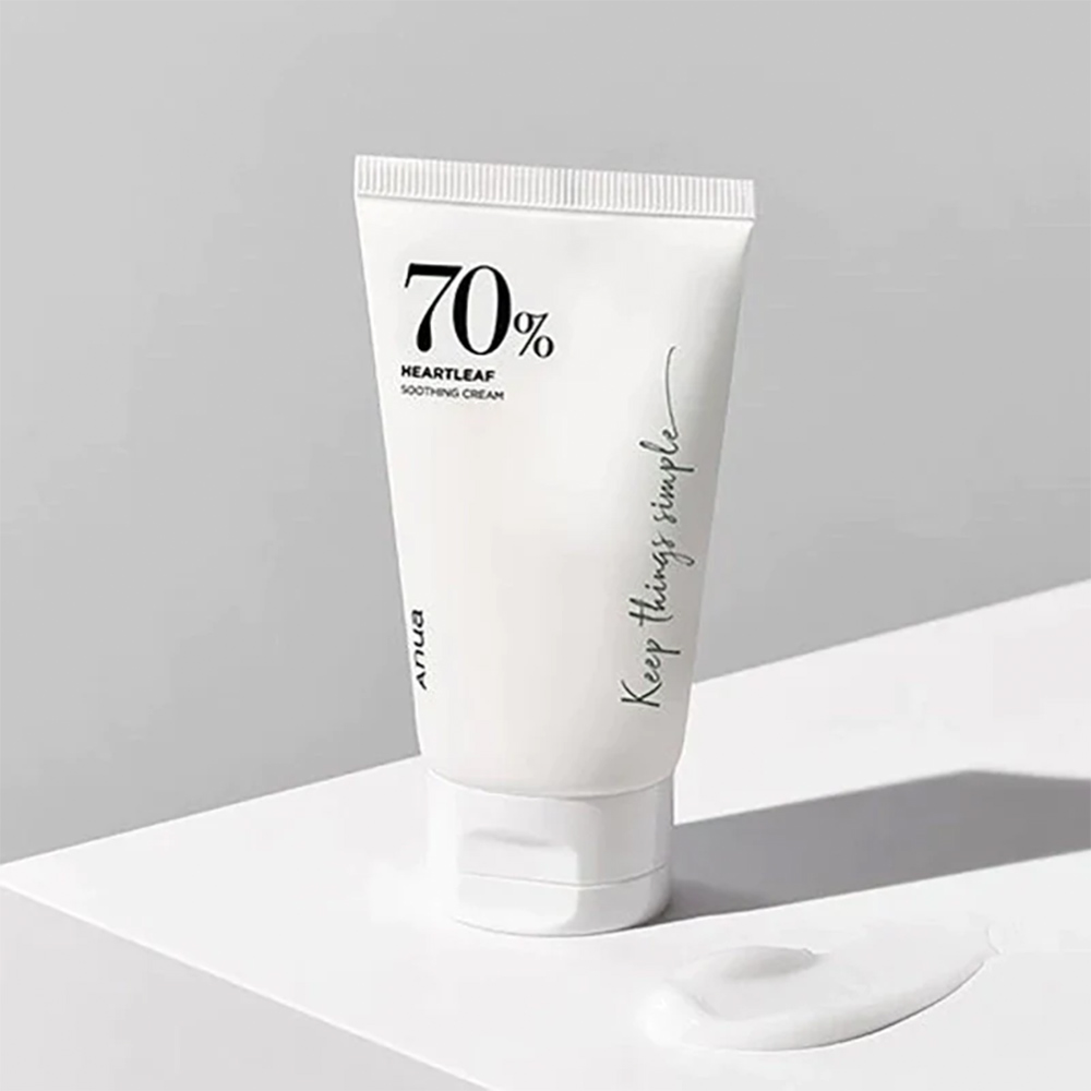 کرم-تقویت-کننده-و-تسکین-دهنده-آنوا-Anua-Heartleaf-70-Soothing-Cream-100ml-1