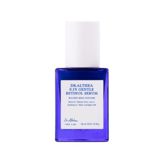 سرم رتینول ملایم 0.1% دکتر التیا dr. althea 0.1% gentle retinol serum مناسب برای پوست های مستعد لک و اکنه، پیری و افتادگی حجم 30 میلی لیتر