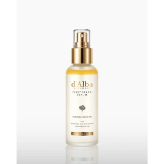 میست سرم ترافل سفید آبرسان و درخشان کننده د البا  d'Alba White Truffle First Spray Serum مناسب برای انواع پوست حجم 100 میلی لیتر