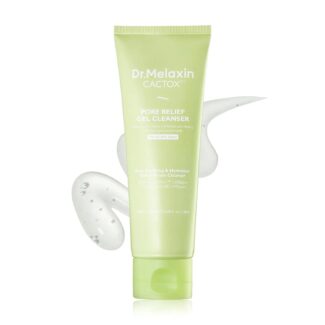ژل شستشوی منافذ کاکتوکس دکتر ملاکسین Cactox Pore Relief Gel Cleanser مناسب انواع پوست حجم120میلی لیتر