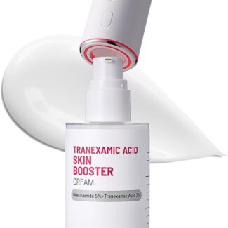 ست دستگاه و کرم ضدلک مدی تراپی Meditherapy Tranexamic Acid Skin Booster مناسب برای پوست کدر لک‌دار و ناهموار حجم ۱۰۰ میلی‌لیتر
