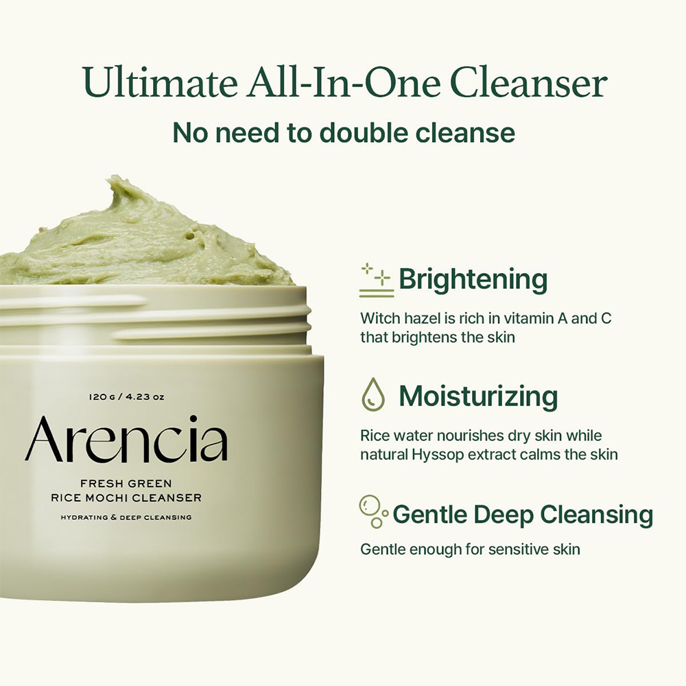 Arencia-Fresh-Green-Rice-Mochi-Cleanser-5