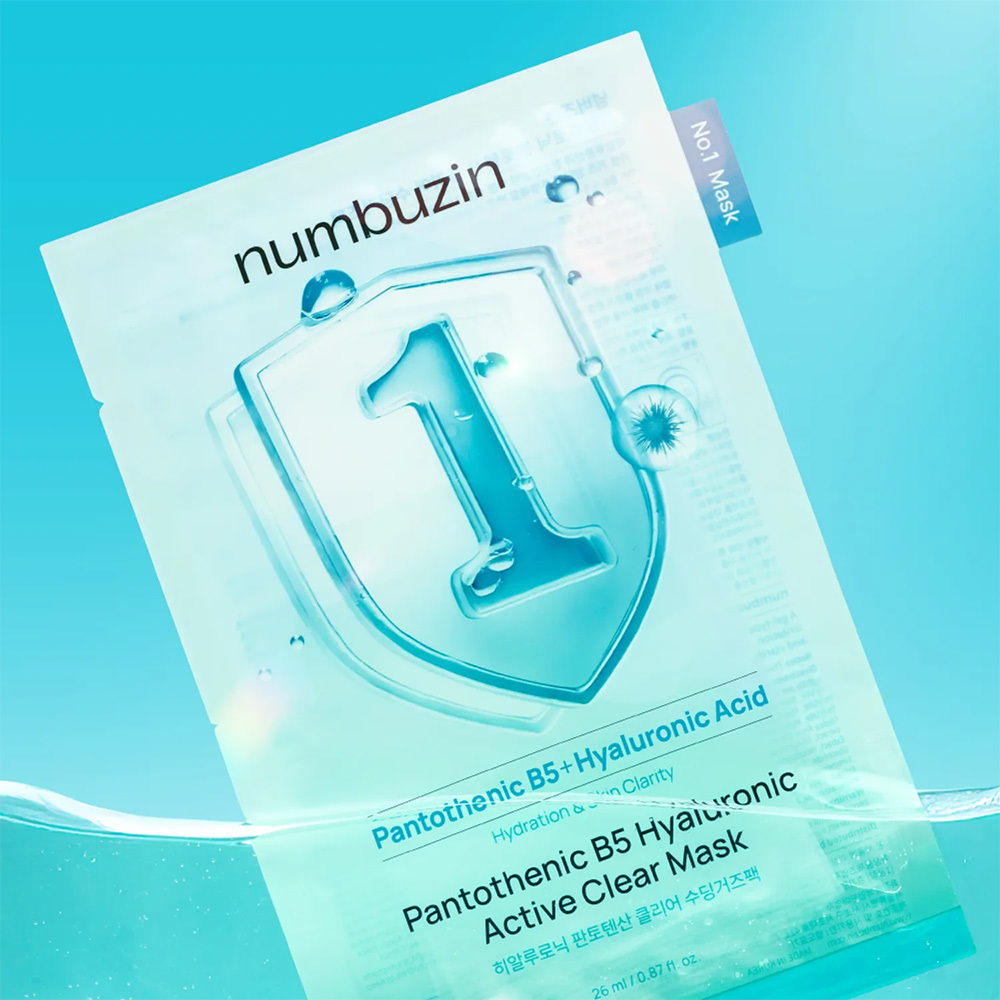 Numbuzin-No.1-Pantothenic-B5-Hyaluronic-Active-Clear-Mask-4