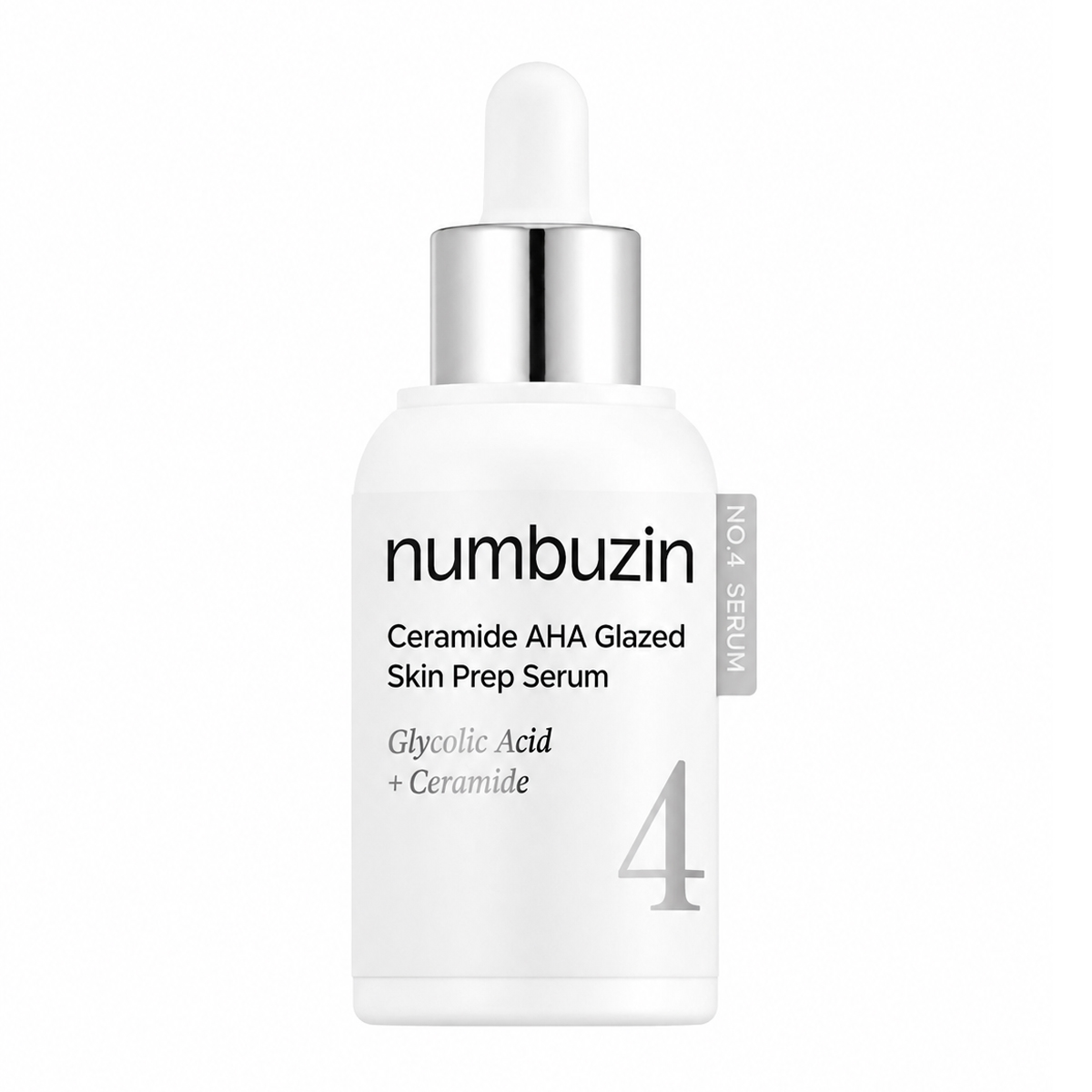 Numbuzin-No.4-Ceramide-AHA-Glazed-Skin-Prep-Serum