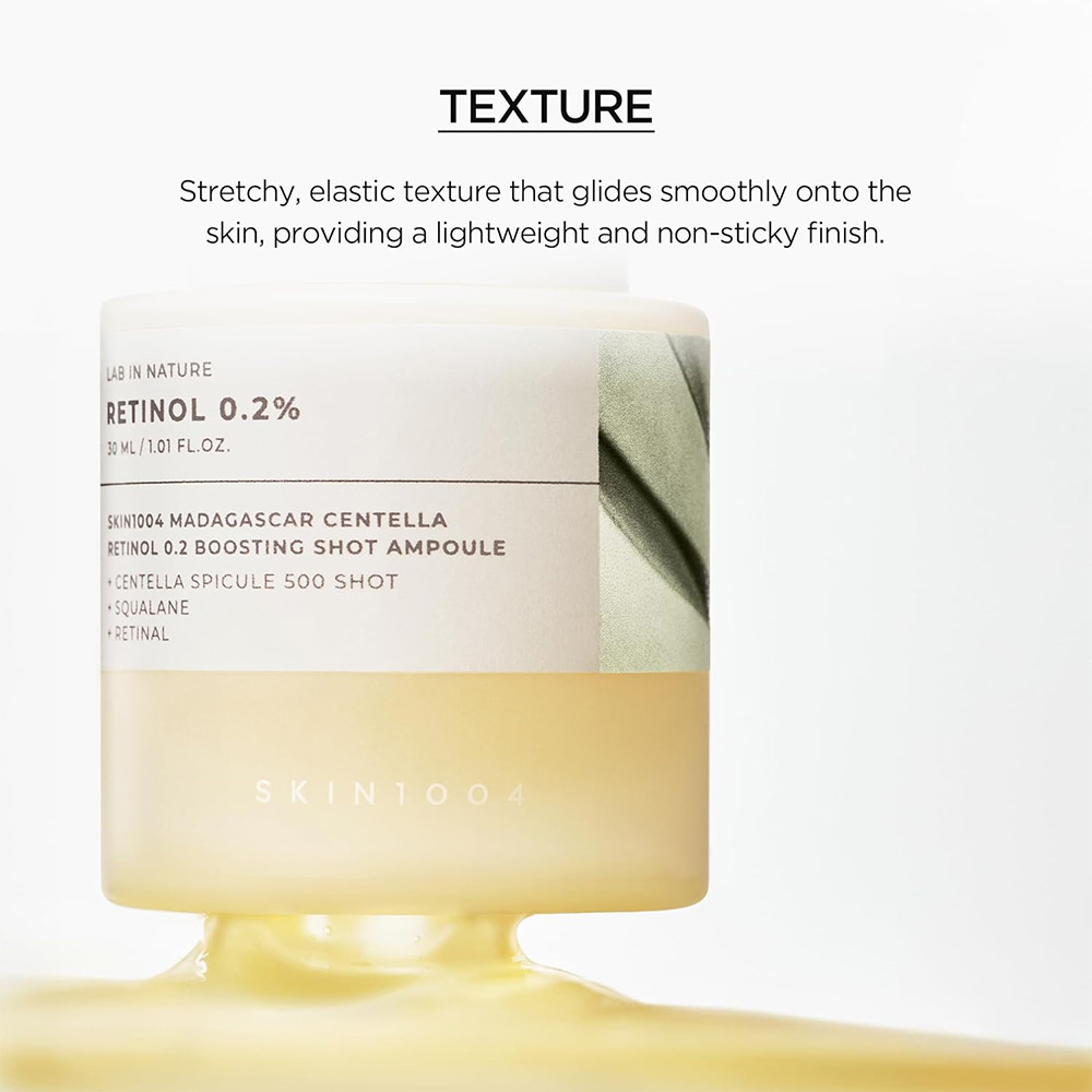 آمپول-رتینول-شات-0.2-درصد-سنتلا-اسکین-1004-ضد-چروک-و-جوانساز-پوست-SKIN1004-Lab-in-Nature-Madagascar-Centella-Retinol-0.2-Boosting-Shot-Ampoule-3