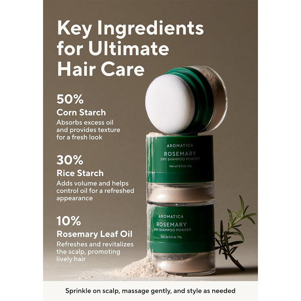 شامپو-خشک-رزماری-آروماتیکا-کنترل-چربی،-تقویت-ساقه-و-ریشه-مو-AROMATICA-Rosemary-Dry-Shampoo-Powder-5