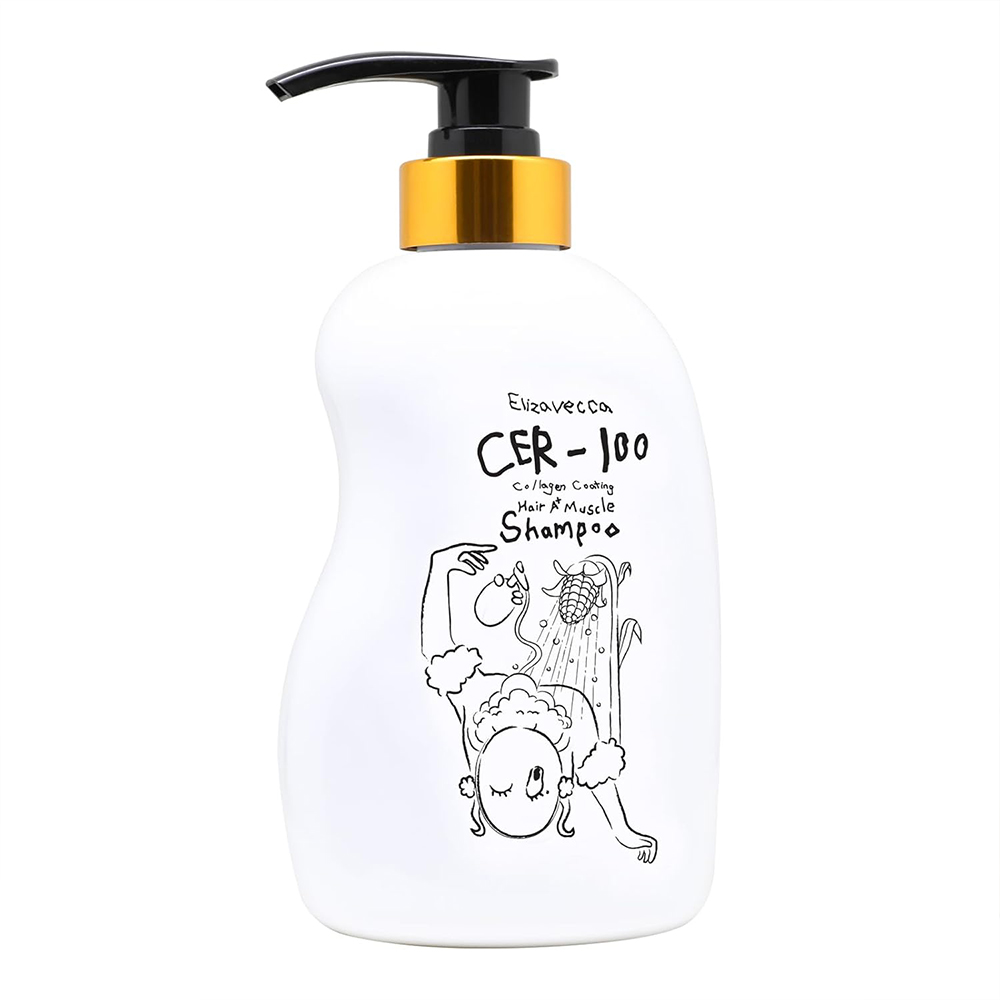 شامپو-کلاژن-الیزاوکا-ترمیم-و-تقویت-مو-Elizavecca-CER-100-Collagen-Coating-Hair-A-Muscle-Shampoo