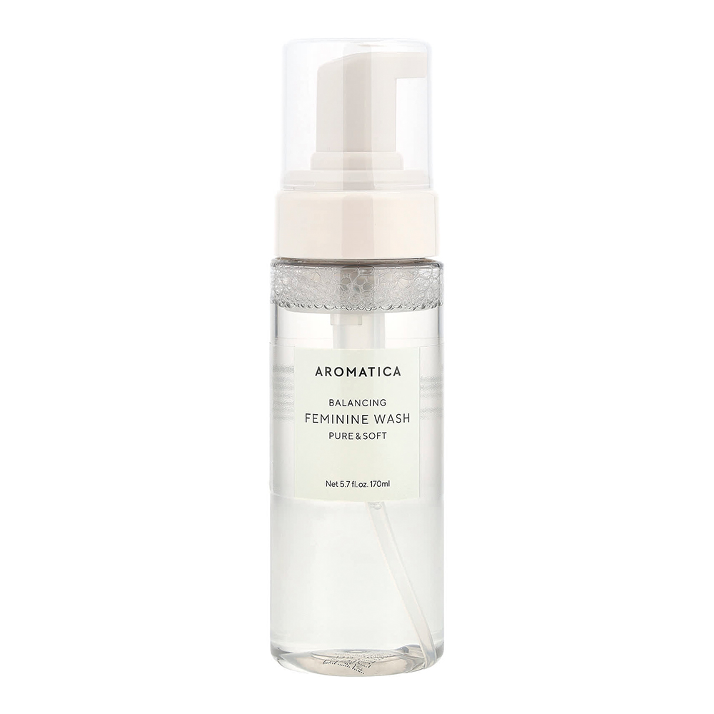 شوینده-بانوان-آروماتیکا-AROMATICA-Pure-and-Soft-Feminine-Foaming-Wash