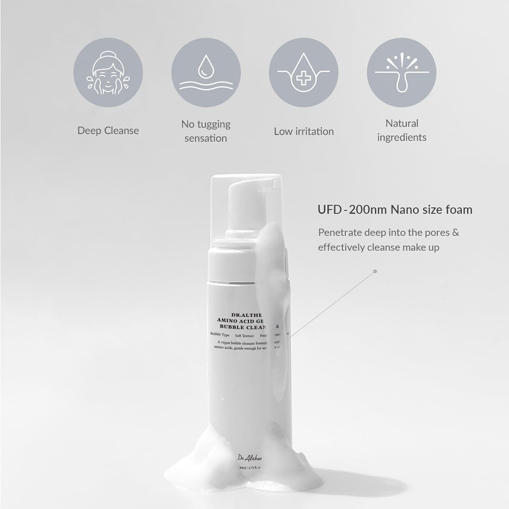 فوم-شستشوی-حبابی-آمینو-اسید-دکتر-التیا-Dr.Althea-Amino-Acid-Gentle-Bubble-Cleanser-3