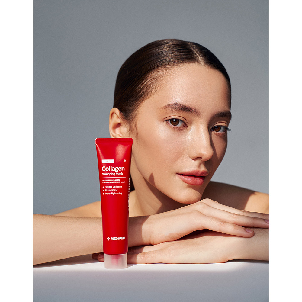 ماسک-جوانساز-و-لیفت-کننده-لاکتو-کلاژن-قرمز-مدی-پیل-MEDI-PEEL-Red-Lacto-Collagen-Wrapping-Mask-11