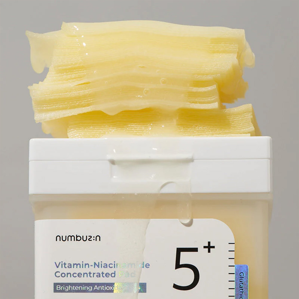 پد-تونر-نیاسینامید-شماره-5-نامبوزین-Numbuzin-No.5-Vitamin-Niacinamide-Concentrated-Pad-2
