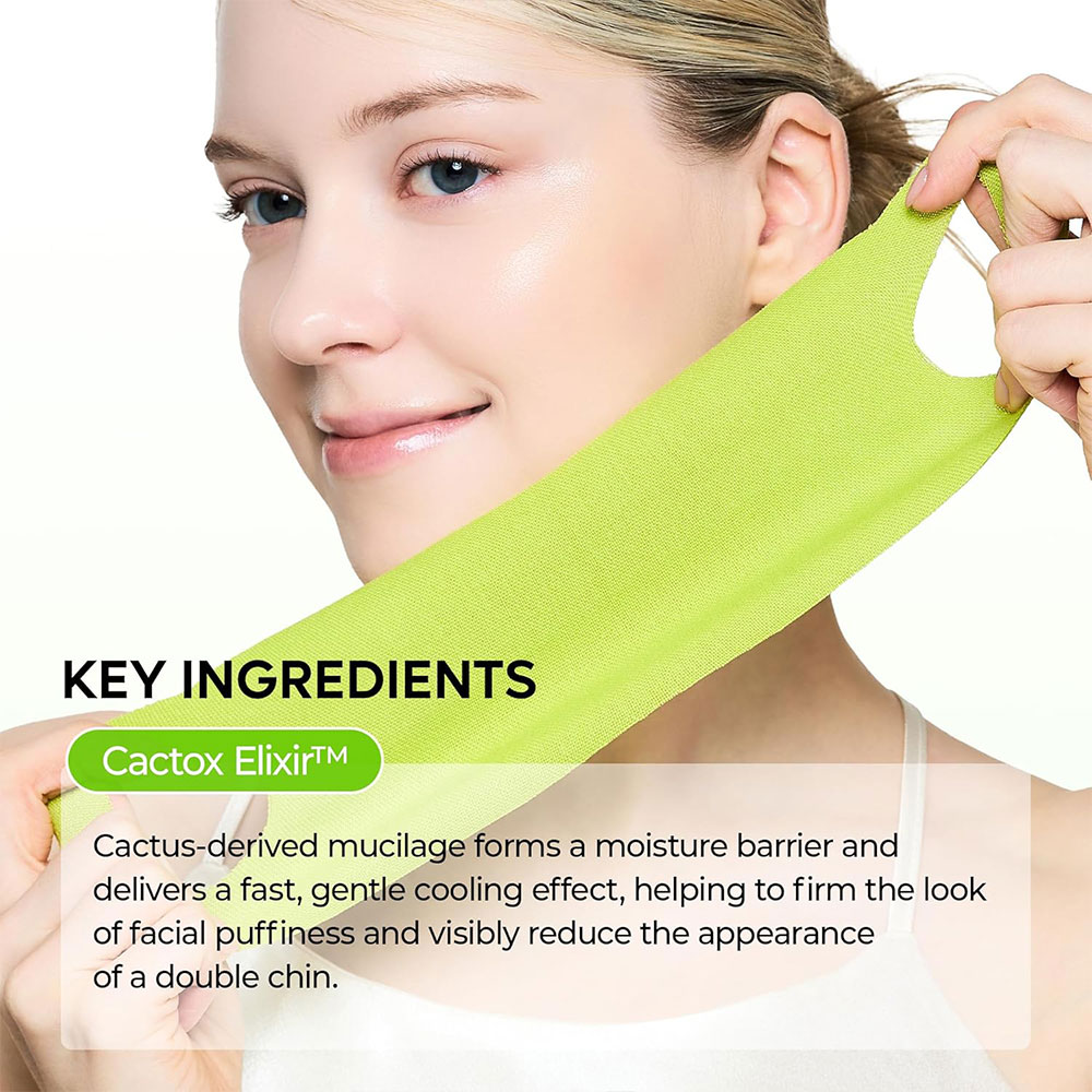 پک-ماسک-لیفت-و-خنک-کننده-فک-و-غبغب-دکتر-ملاکسین-Dr.Melaxin-Cactox-Cooling-V-UP-Mask-Set-1