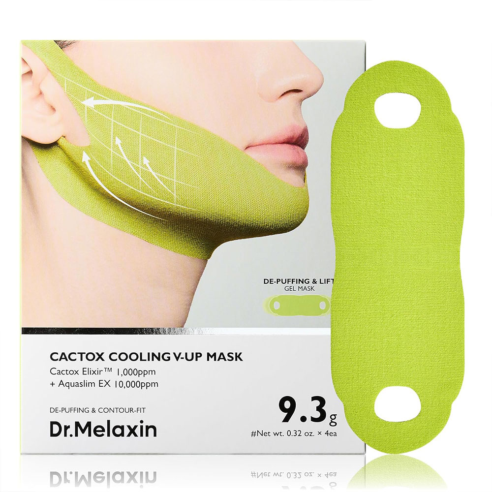 پک-ماسک-لیفت-و-خنک-کننده-فک-و-غبغب-دکتر-ملاکسین-Dr.Melaxin-Cactox-Cooling-V-UP-Mask-Set