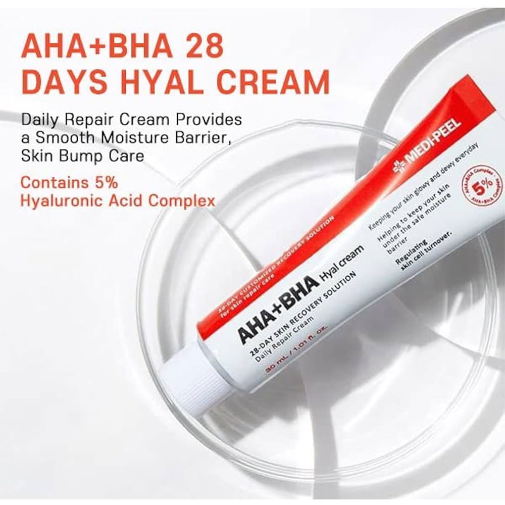 کرم-لایه-بردار-28-روزه-مدی-پیل-MEDI-PEEL-AHA-BHA-28-Days-Hyal-Cream-1