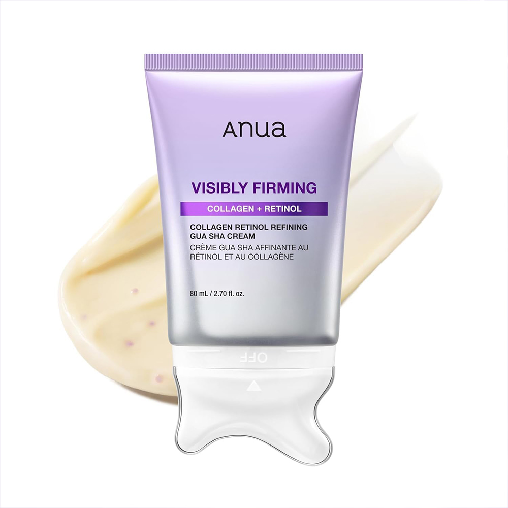 گواشا-کرم-رتینول-و-کلاژن-آنوا-ضد-چروک،-جوانساز-و-فرم-دهنده-Anua-Collagen-Retinol-Refining-Gua-Sha-Cream