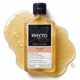 شامپو موهای رنگ شده فیتو Phyto color anti fade shampoo مناسب موهای رنگ شده حجم 250 میلی لیتر