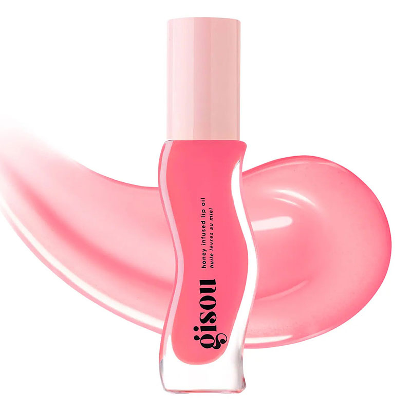 لیپ-اویل-گیسو-Honey-Infused-Lip-Oil-رنگ-RASPBERRY-SWIRL